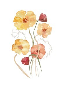Christina Wolff, bouquet de fleurs