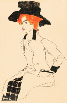 Classiques de l'art, Egon Schiele : Portrait de femme