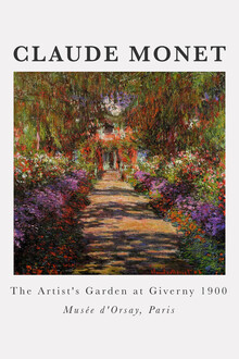 Classiques de l'art, Claude Monet - Le jardin de l'artiste à Giverny