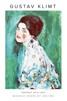Classiques de l'art, Gustav Klimt - Portrait de femme (Allemagne, Europe)