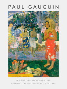 Classiques de l'art, Je vous salue Marie (La Orana Maria) de Paul Gauguin