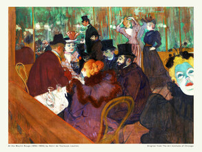 Classiques de l'art, Henri de Toulouse-Lautrec : Au Moulin Rouge