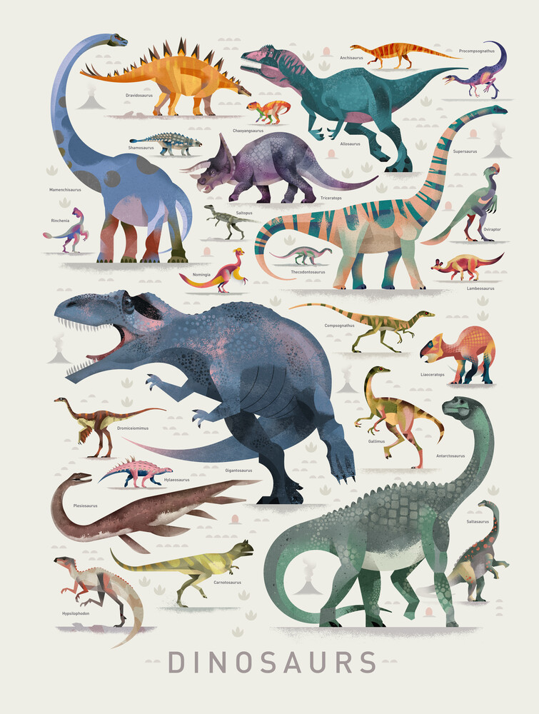 Dinosauri 2 - Fotografia Fineart di Dieter Braun