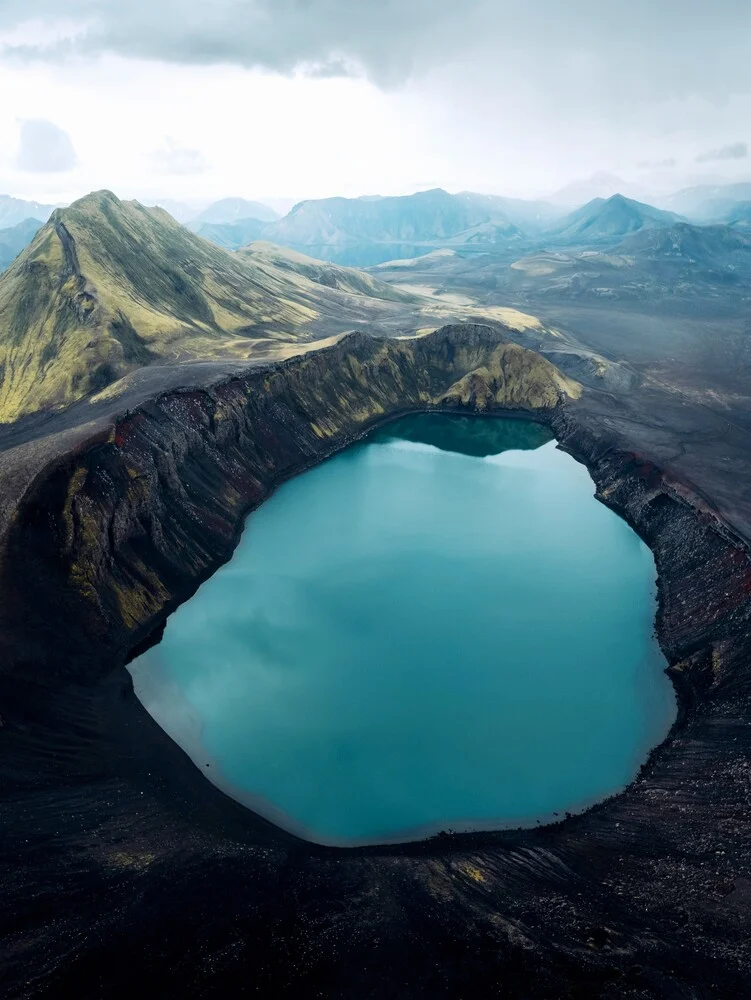 Lago del cratere - Fotografia Fineart di André Alexander