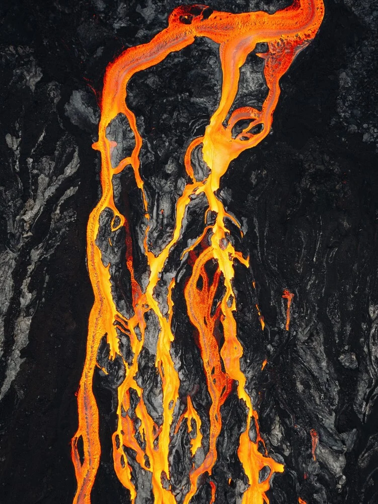 Flusso di lava II - Fotografia Fineart di André Alexander
