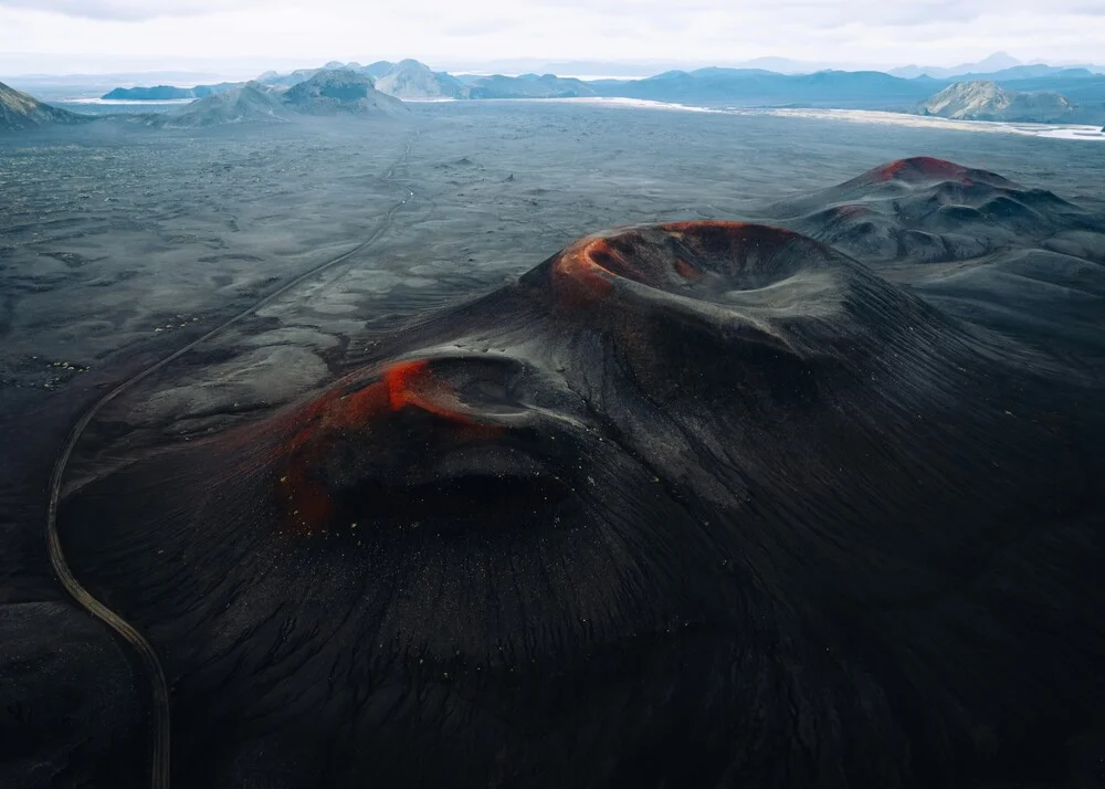 Cratere del vulcano II - Fotografia Fineart di André Alexander
