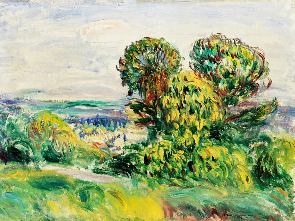 Pierre-Auguste Renoir: Paesaggio - Fotografia Fineart di Art Classics