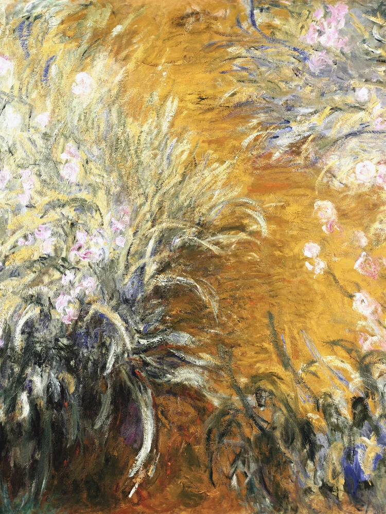 Claude Monet: The Path through the Irises - Fotografia Fineart di Art Classics