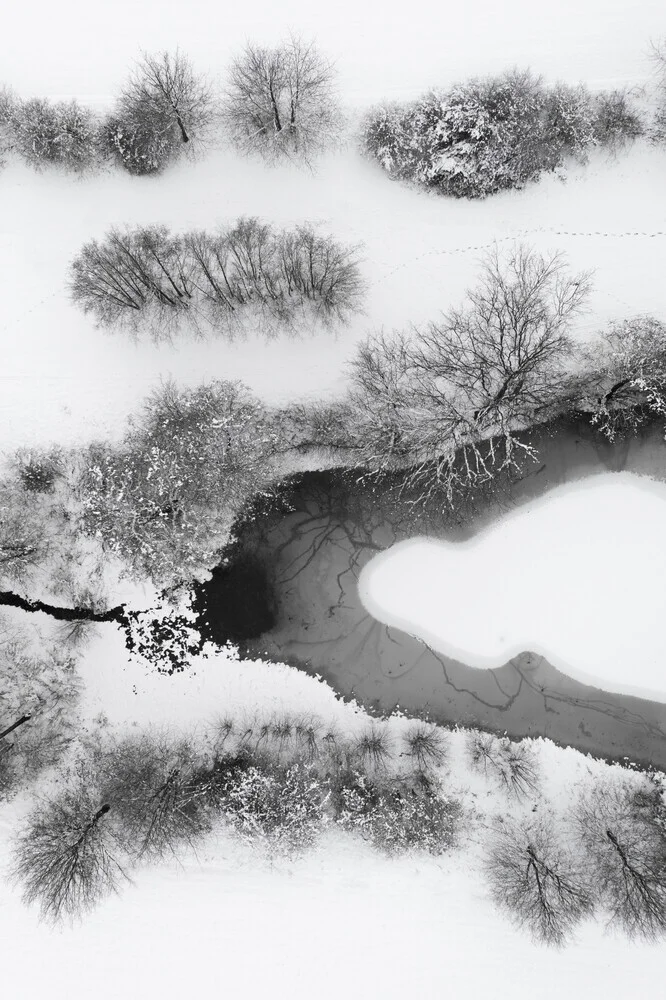 il paese delle meraviglie invernale innevato LAGO - Fotografia Fineart di Studio Na.hili
