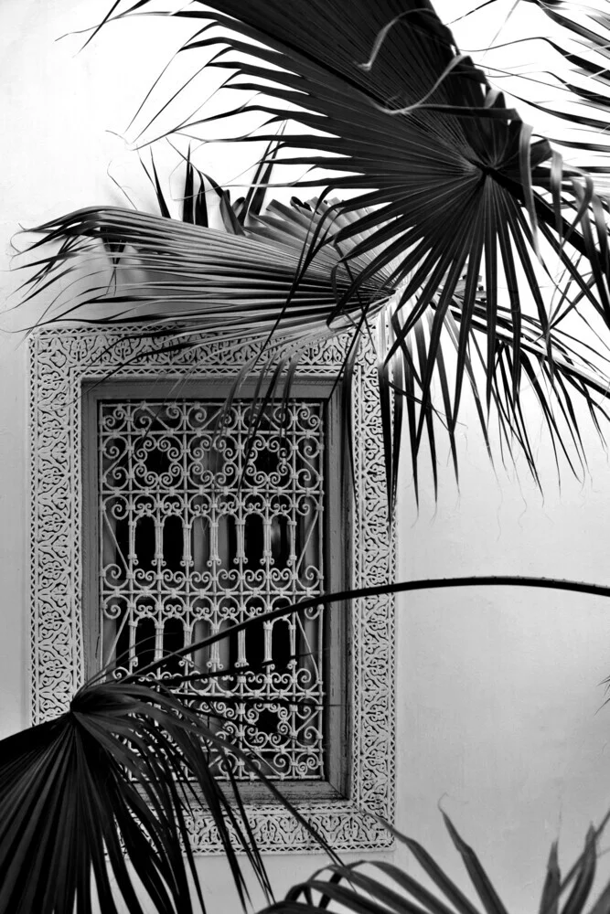 ORIENT palms & garden dreams - edizione in bianco e nero - Fotografia Fineart di Studio Na.hili