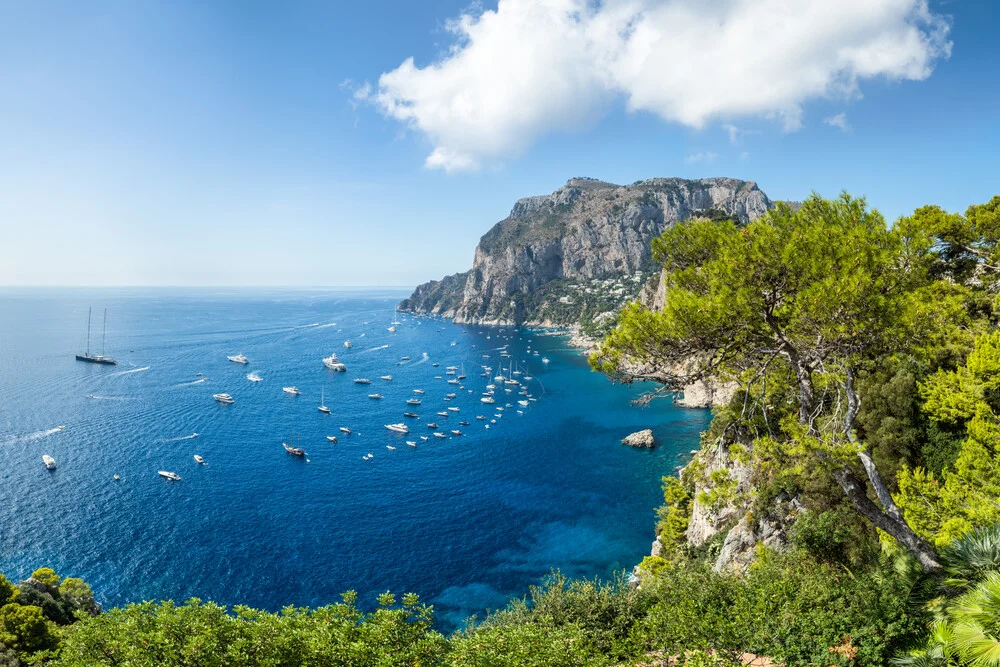 Baia di Capri - Fotografia Fineart di Jan Becke