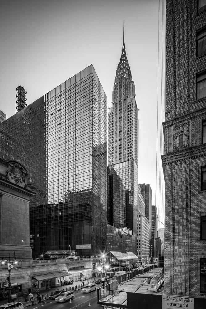 Chrysler Building nel centro di Manhattan - Fotografia Fineart di Jan Becke