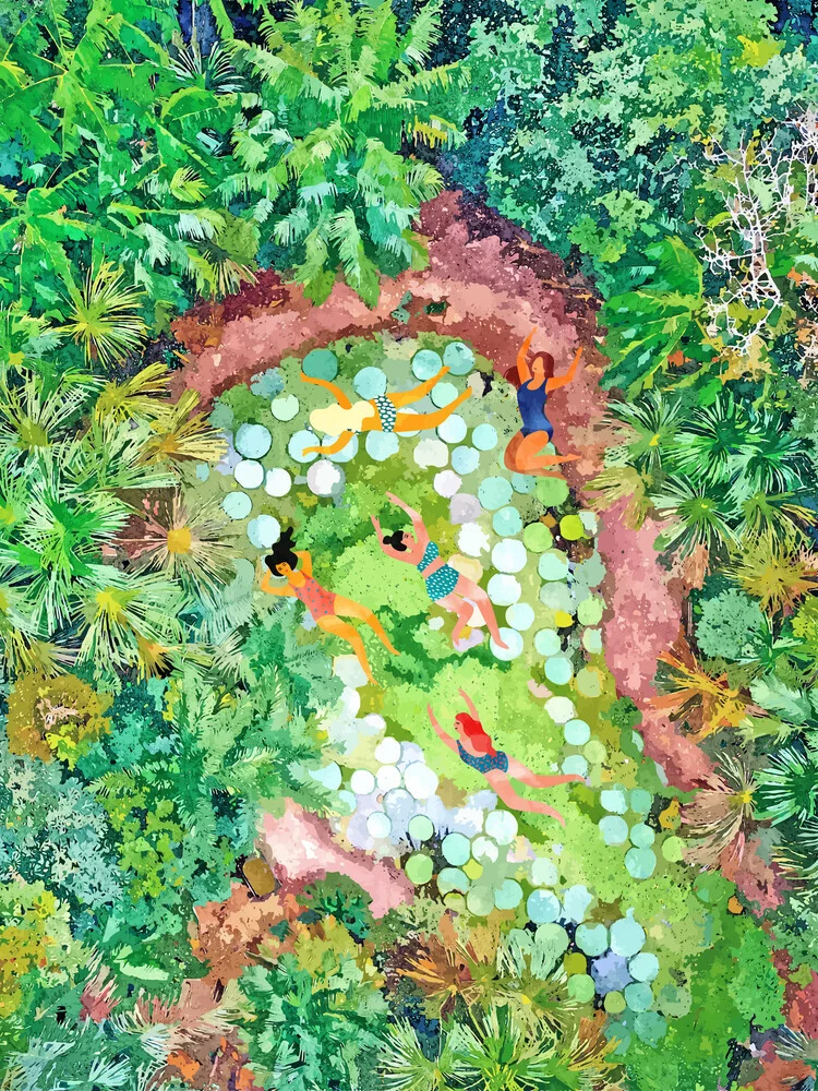 Tropical Vacay - Fotografia Fineart di Uma Gokhale