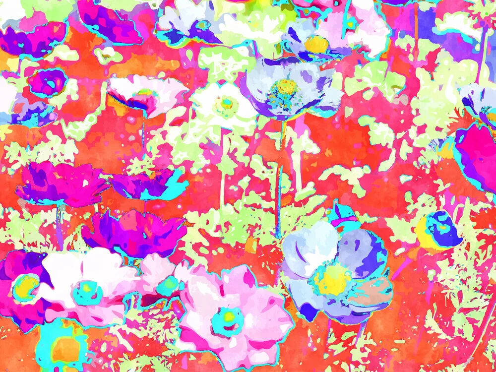 Estasi floreale - Fotografia Fineart di Uma Gokhale