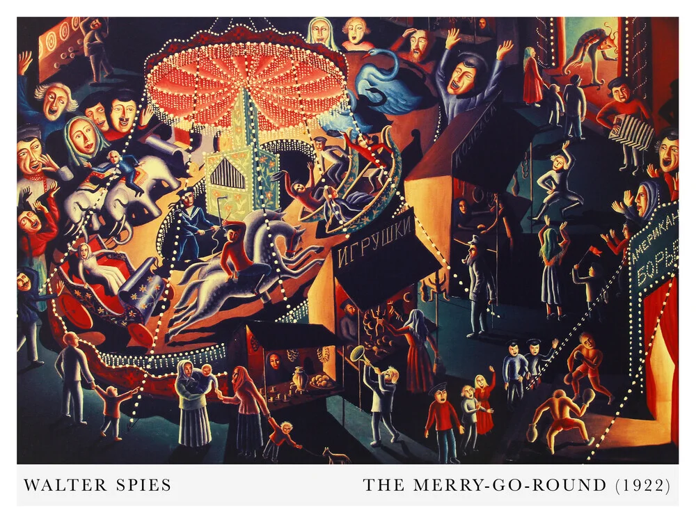Walter Spies: The Merry-go-round - Fotografia Fineart di Art Classics