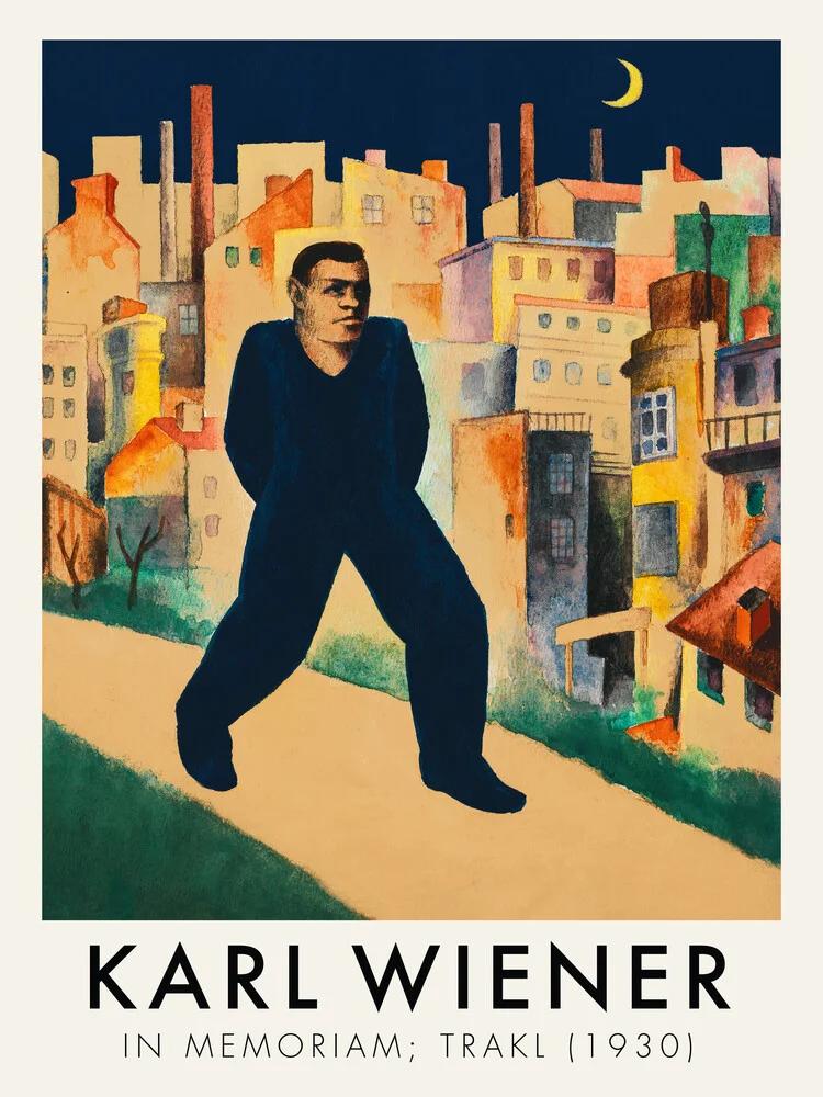 Karl Wiener: In Memoriam Trakl - Fotografia Fineart di Art Classics