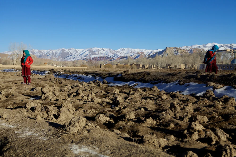 Ragazze a Bamiyan, Afghanistan. - Fotografia artistica di Christina Feldt
