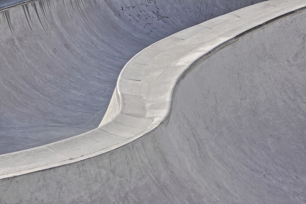 Concrete Waves 7 - Fotografia Fineart di Marc Heiligenstein