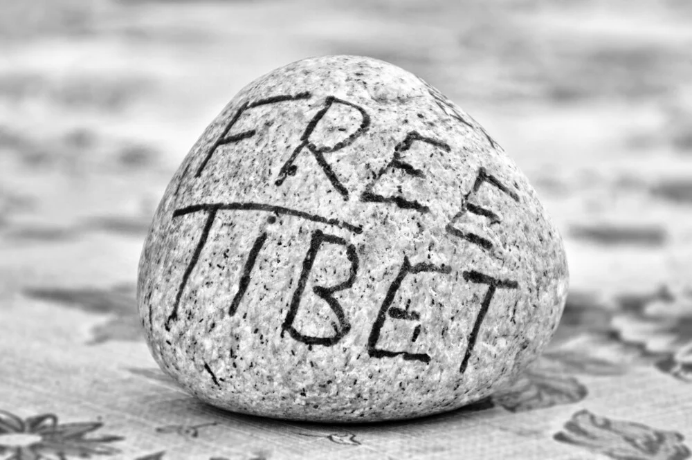 Free Tibet - Fotografia Fineart di Victoria Knobloch