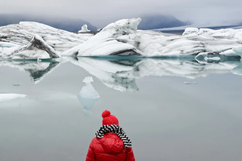 Gletschersee - fotokunst di Daniel Schoenen