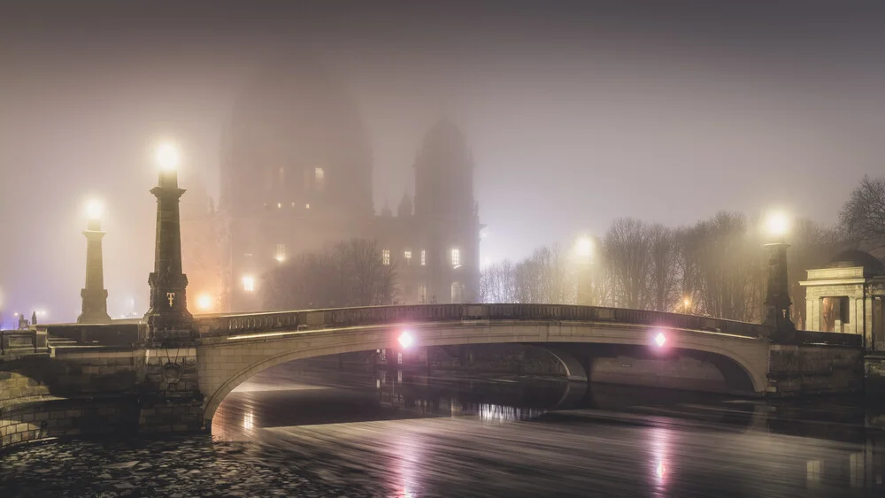 Berliner Dom im Nebel - foto di Ronny Behnert