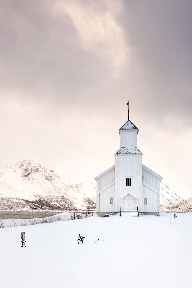 Kirche von Gimsøy - Fotografia artistica di Michael Stein