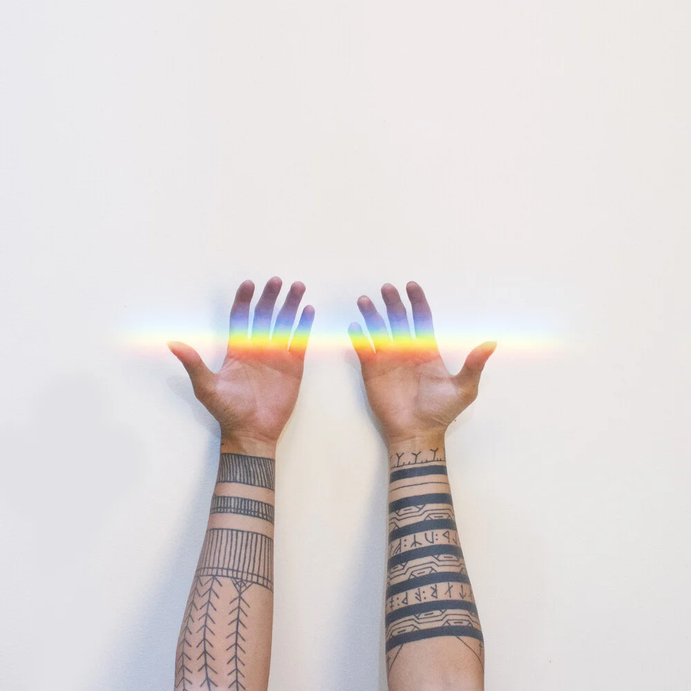 catturare un arcobaleno - Fotografia Fineart di Romo Jack