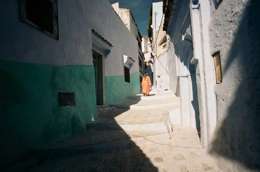 Marocco Chefchaouen - Fotografia Fineart di Jim Delcid