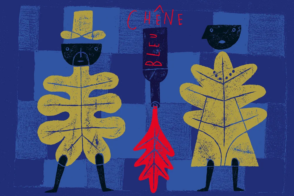 Chene Bleu - Fotografia Fineart di Jean-Manuel Duvivier