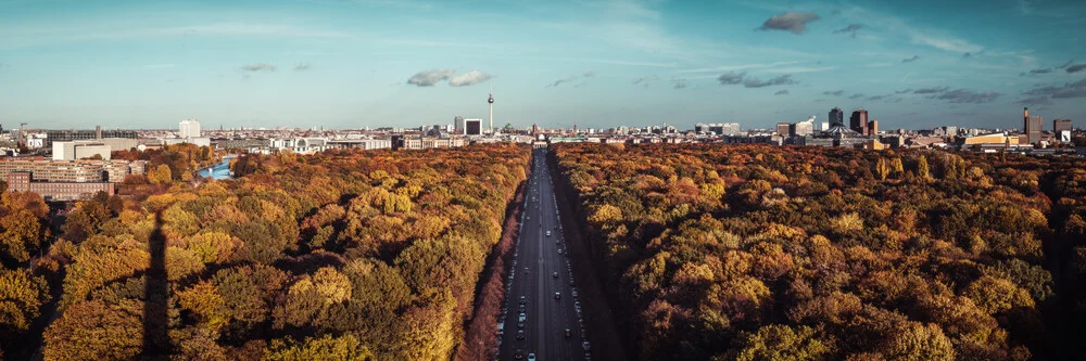 Berlino - Skyline - fotokunst von Jean Claude Castor
