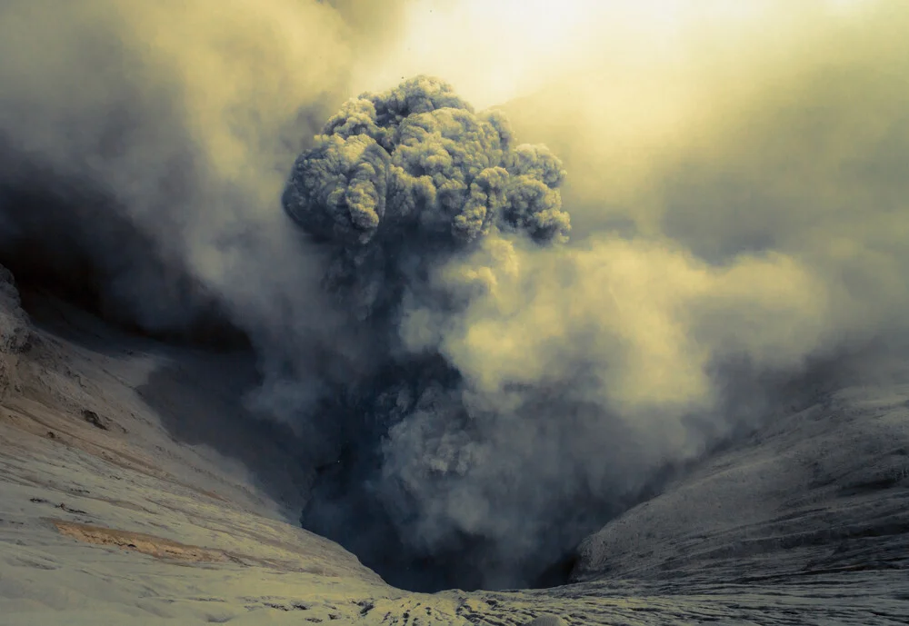 Eruzione - Fotografia Fineart di Timo Keitel