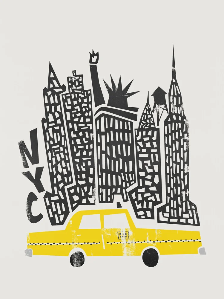 Paesaggio urbano di New York - Fotografia Fineart di Fox And Velvet