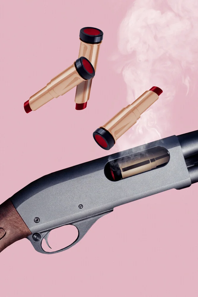 Pistola per rossetto - Fotografia Fineart di Jonas Loose