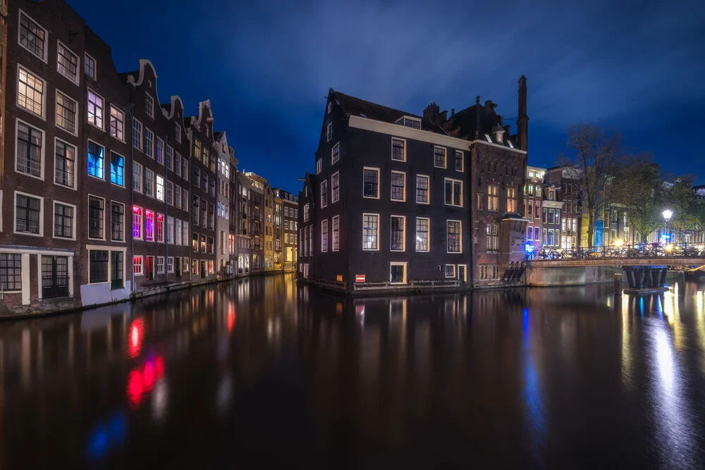 Quartiere a luci rosse di Amsterdam - Fotografia Fineart di Jean Claude Castor