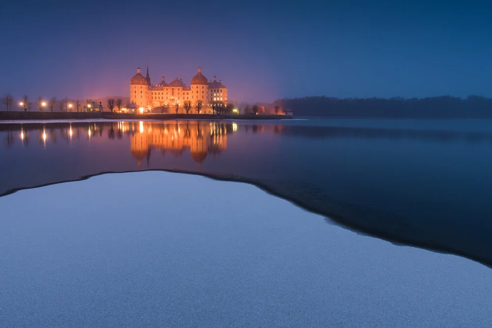 Sogno d'inverno a Moritzburg - Fotografia Fineart di Martin Wasilewski