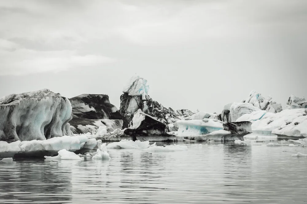 La laguna glaciale - Fotografia Fineart di Pascal Deckarm