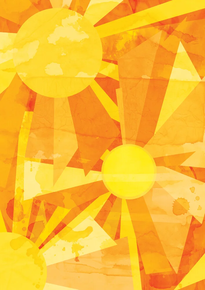 Sun Pattern - Fotografia Fineart di Katherine Blower