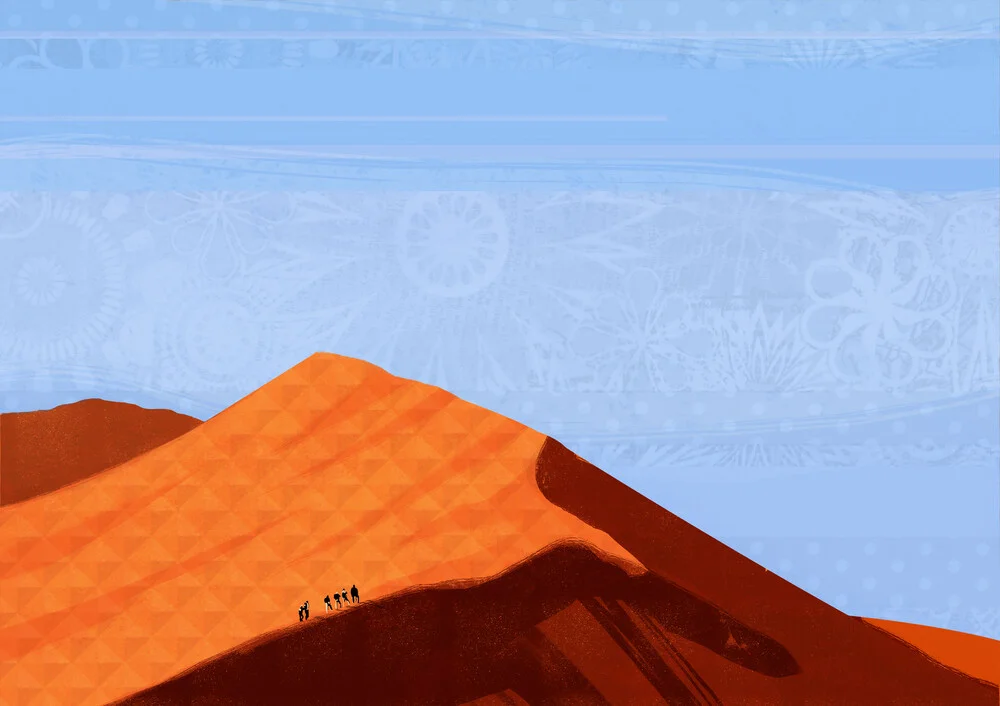 Desert Treck - Fotografia Fineart di Katherine Blower