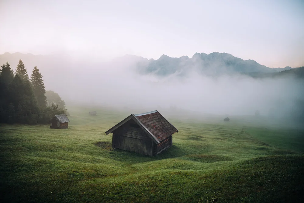 Früh morgens in den Alpen - fotokunst von André Alexander