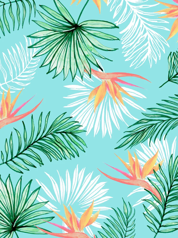 Tropic Palm - Fotografia Fineart di Uma Gokhale