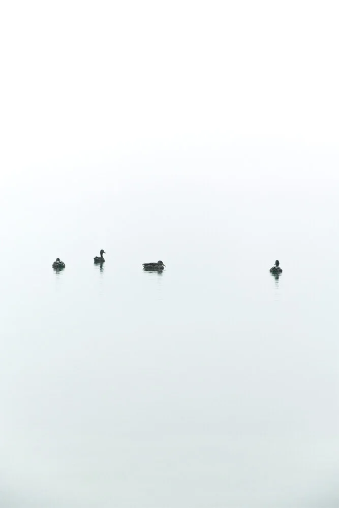 Floating Between Fog and Sea - Fotografia Fineart di Studio Na.hili