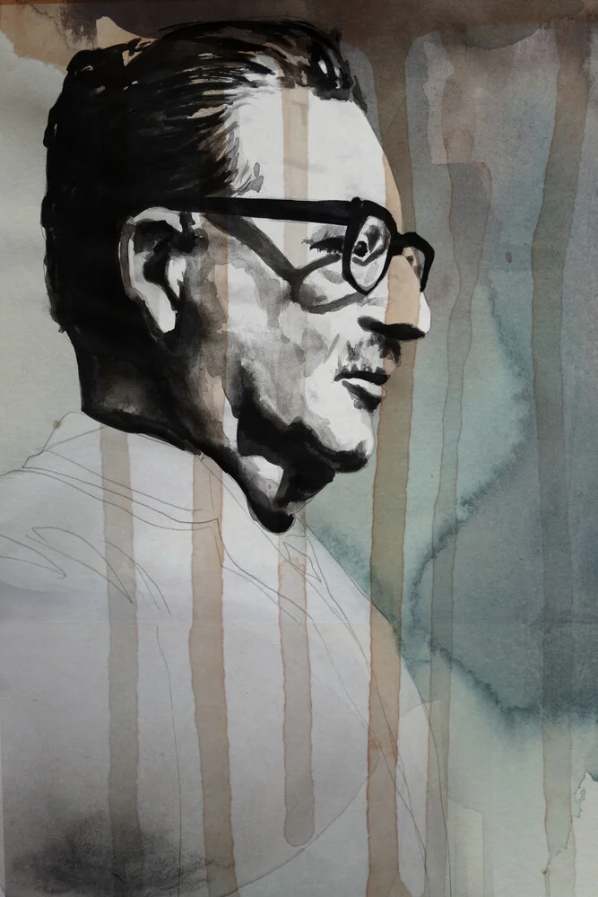 Salvador Allende - Fotografia Fineart di David Diehl