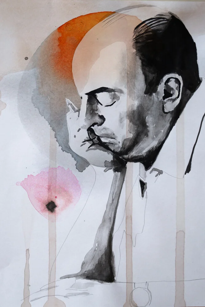Pablo Neruda - Fotografia d'arte di David Diehl