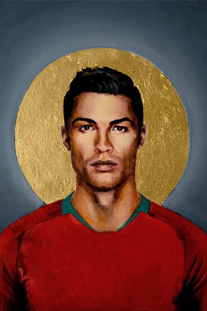 Cristiano Ronaldo - Fotografia Fineart di David Diehl