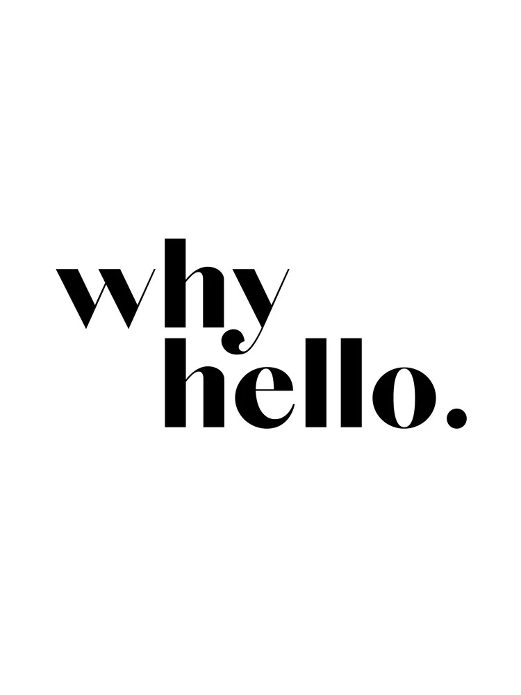 Perché Hello No3 - Fotografia Fineart di Vivid Atelier