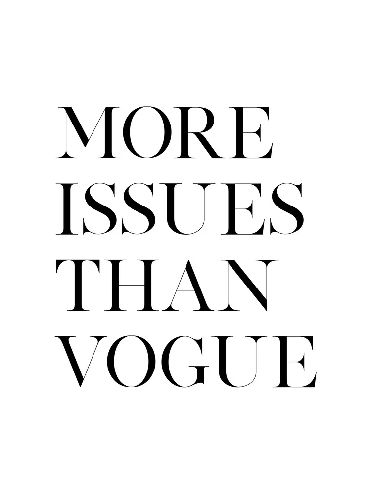 More Issues Than Vogue - Fotografia Fineart di Vivid Atelier