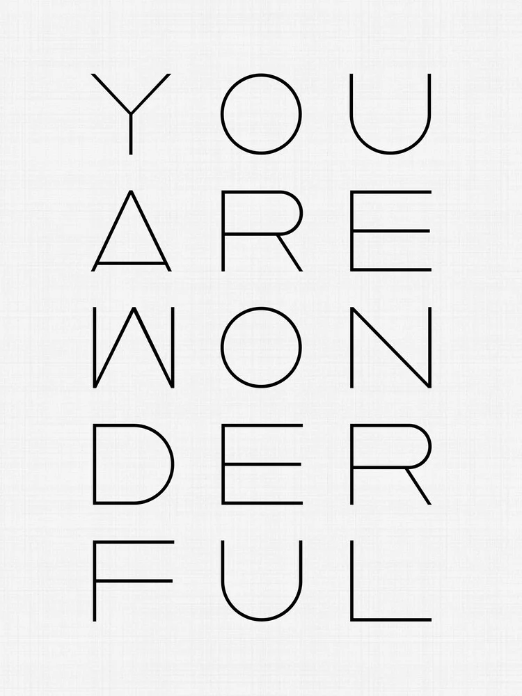 You Are Wonderful - Fotografia Fineart di Vivid Atelier