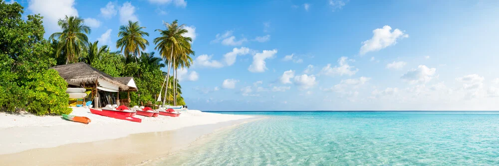 Paradiso tropicale alle Maldive - Fotografia Fineart di Jan Becke
