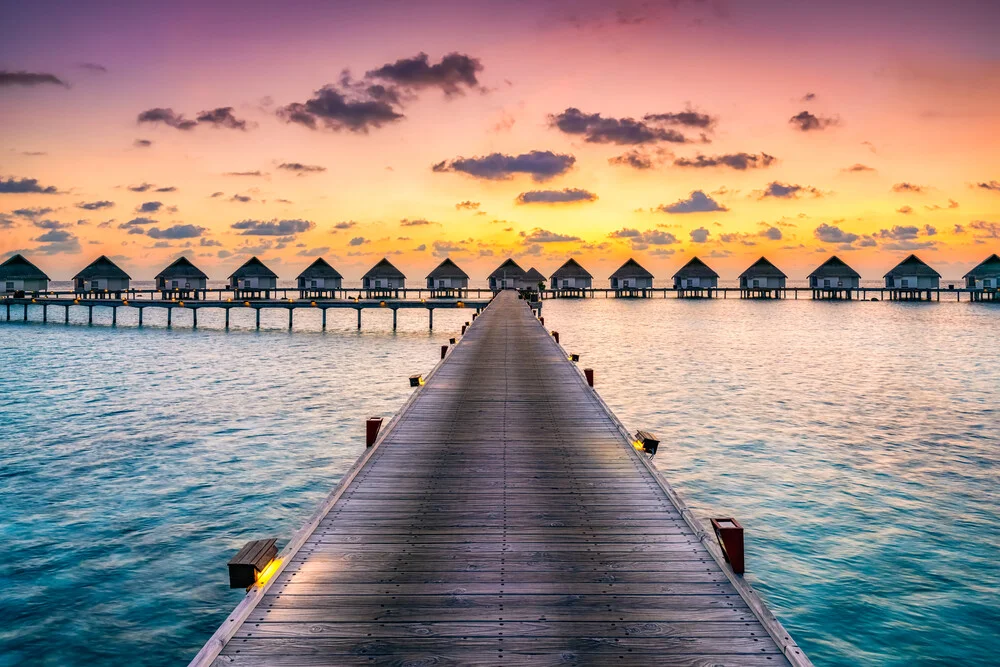 Vacanze alle Maldive - Fotografia Fineart di Jan Becke