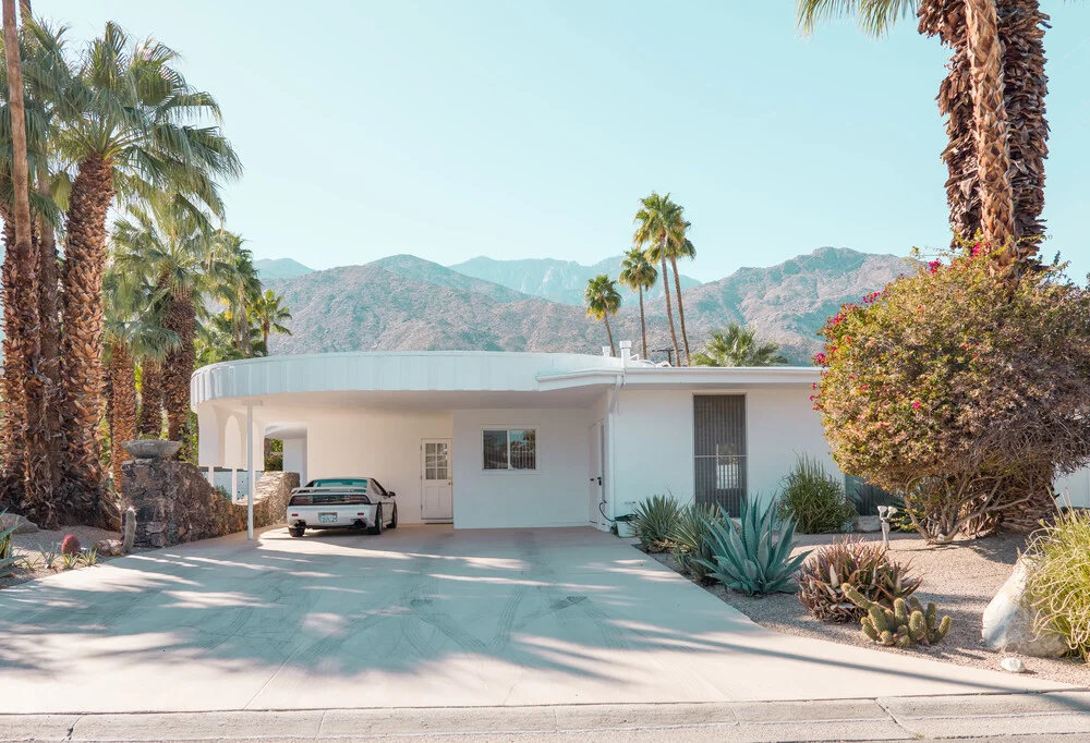 Palm Springs La Casa Bianca - Fotografia Fineart di Roman Becker